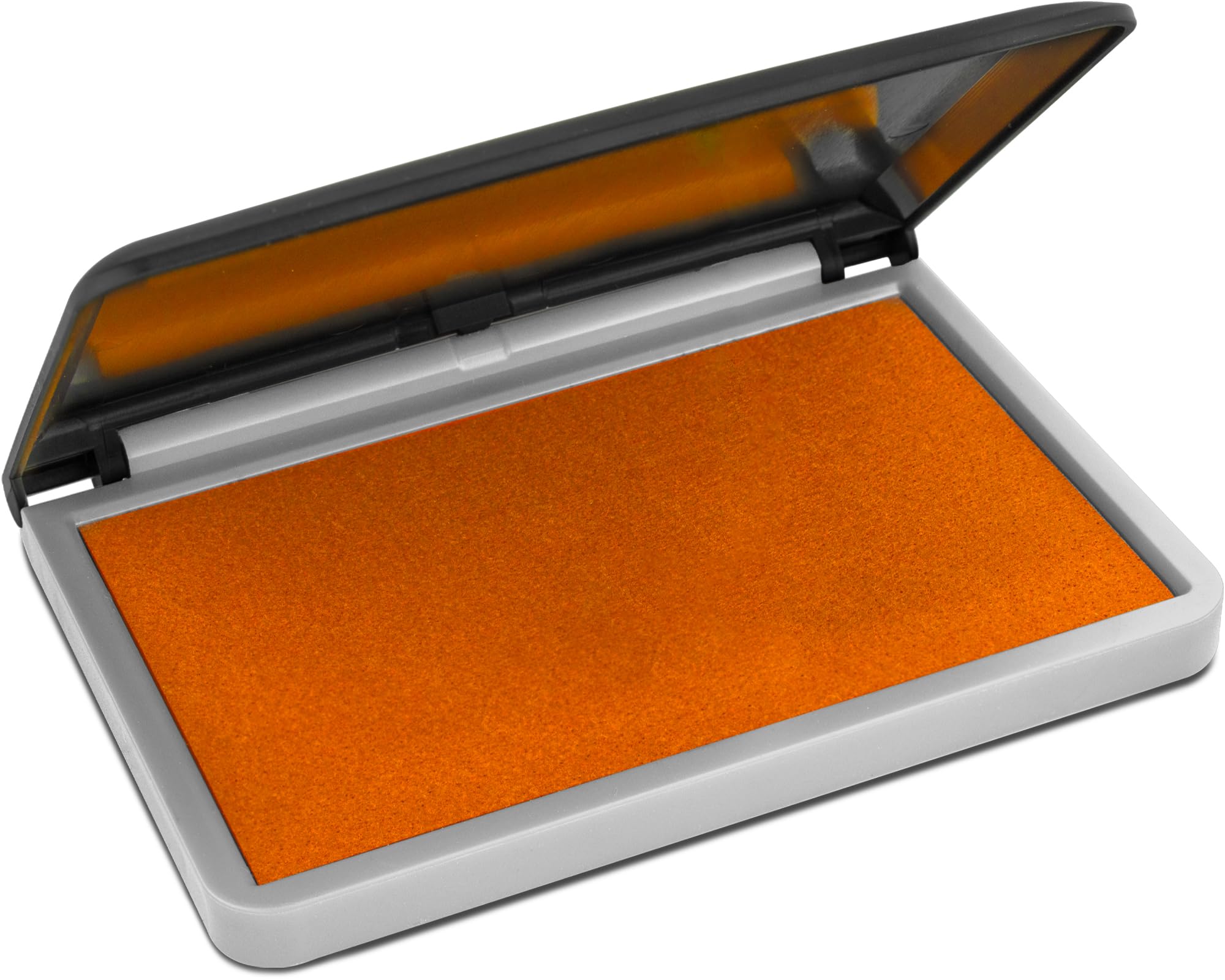 Maxmark Large Orange Stamp Pad - 2-3/4' By 4-1/4' - Premium Quality Felt Pad