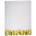 Yellow Spring Tulips Stationery Paper - 60 Sheets Floral Paper For Inkjet/Laser Printers