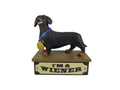 DWK Dachshund Figurine Novelty Trophy | Large Funny Trophy and Wiener Dog Gifts | Weiner Dog Birthday Decorations | Top Sales tr