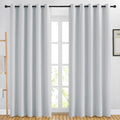Nicetown Room Darkening Curtains For Living Room - Easy Care Solid Thermal Insulated Grommet Room Darkening Curtains/Panels/Drap