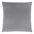 Monarch Specialties I 9306 Pillows, 18 X 18 Square, Insert Included, Decorative Throw, Accent, Sofa, Couch, Bedroom, Polyester, Hypoallergenic, Grey, Modern