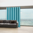 Bonzer Extra Wide Room Divider Curtain Total Privacy Wall Noise Reducing Blackout Curtains For Apartment, Studio, 108L X 150W In