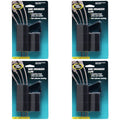 Self-Adhesive Wire Clips, 6/Pack, 4 Packs