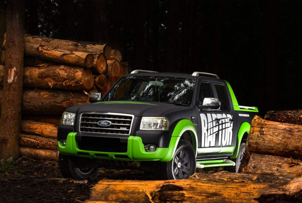 Raptor Black Truck Bed Liner Kit - 1 Us Gallon Kit 2.6 Voc