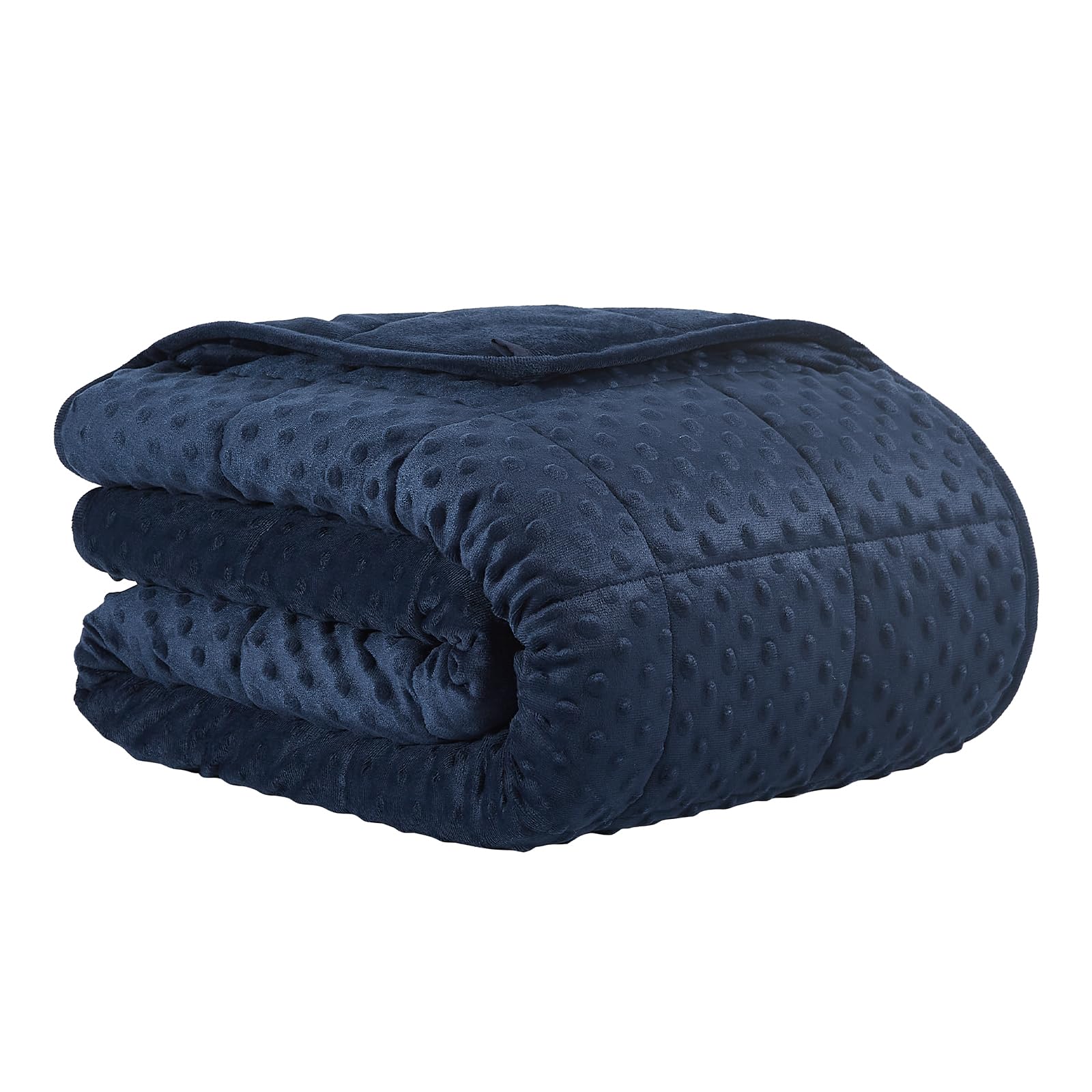 Cuteking Weighted Blanket - Weighted Blanket With Premium Glass Beads - Heavy Blanket Crystal Velvet For Comfort Sleep - Thick B