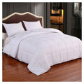 Homelike Moment Queen Lightweight Comforter White - All Season Down Alternative Bed Comforter Summer Duvet Insert Quilted Comfor