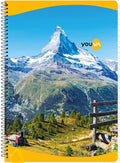 YOUVA Navneet|Spiral Long Book For Students And Executives|Spiral Bound With Safety Lock|A4 Size -21 X 29.7 Cm|Unruled/No Lines|