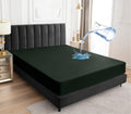 Sufdari Full Size Mattress Protector,Waterproof Mattress Protector,Fitted Sheet Style Mattress Cover With 18' Deep Pocket,Washable And Comfortable-Green,Full