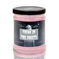 Freak in The Sheets- Sweet Treat Scented - Funny Halloween 6 Oz Jar Candle - 40 Hour Burn Time