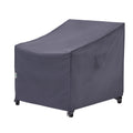 Patio Chair Covers, Deep Seat Lounge Chair Dining Chair Cover, Heavy Duty Waterproof Uv Resistant Outdoor Furniture Cover, Grey, 35' W X 39' D X 36' H