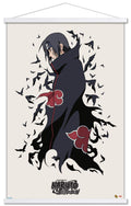 Trends International Naruto Shippuden - Itachi Wall Poster, 22.375 x 34, Print and White Hanger Bundle