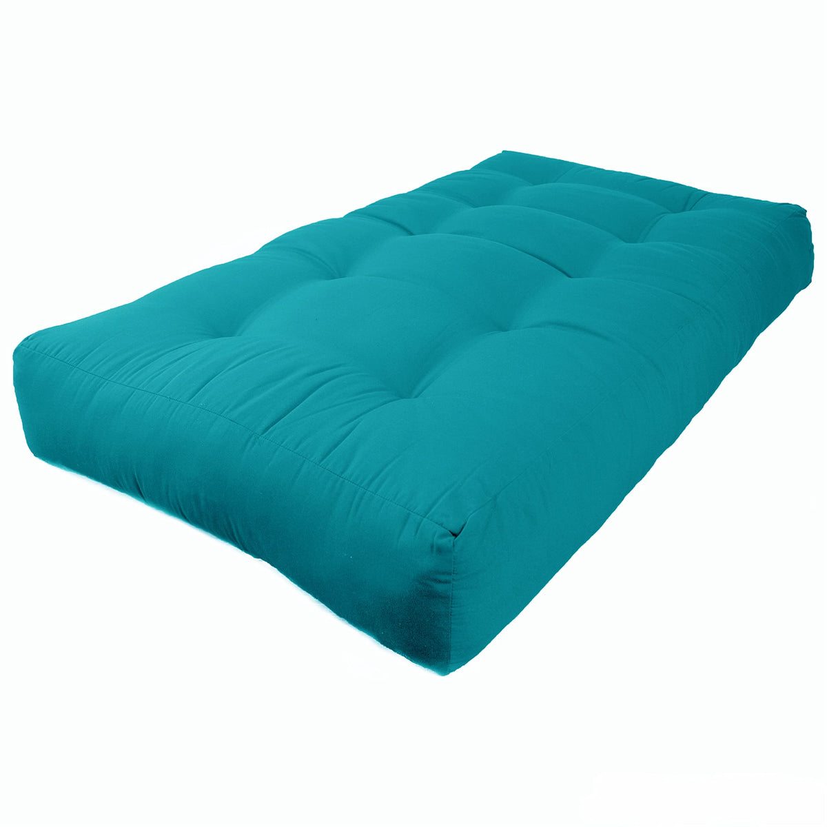 Blazing Needles Renewal 10&quot; Twill Futon Mattress, Twin, Aqua Blue