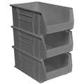 AkroMils 30281 SuperSize AkroBins Plastic Storage Bins, SpaceSaving Stackable Bins for Garage, Classroom, Warehouse Organizat