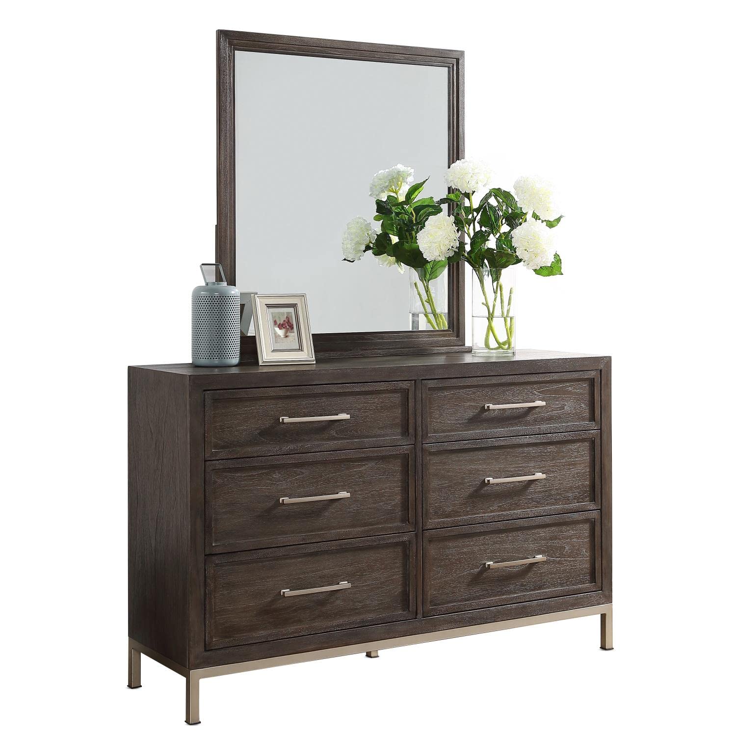 Steve Silver Broomfield Dresser and Mirror BR950DRMR