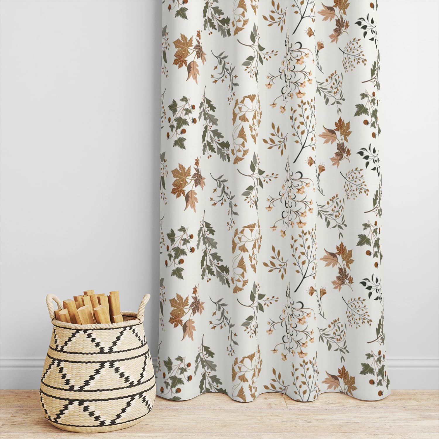 Decomizer Super Soft Brushed Microfiber Cotton Door Curtains,48X96(Inches) 8 Feet,Living Room,Grommet Curtain Panel,Pack Of 2 Pa