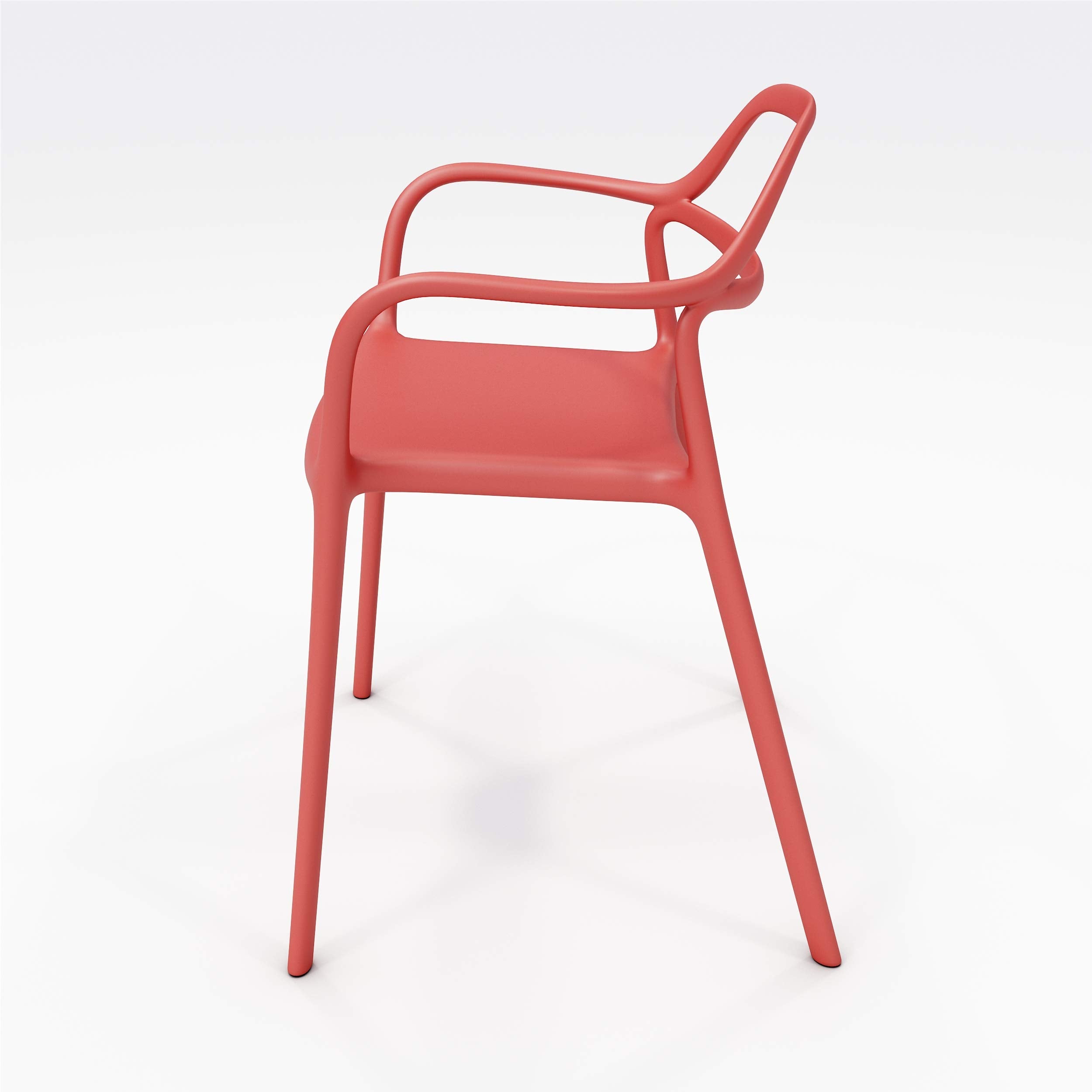 Olio Designs Dali Indoor/Outdoor Chair, Poppy