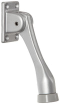 Rockwood 460.Alm Aluminum Kick Down Door Stop, #8 X 1 Fh Sms Fastener, 4' Projection, 2-1/16' Base Width X 1-3/8' Base Length