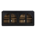 Steve Silver Company Magnolia Black Server Cabinet, Ebony