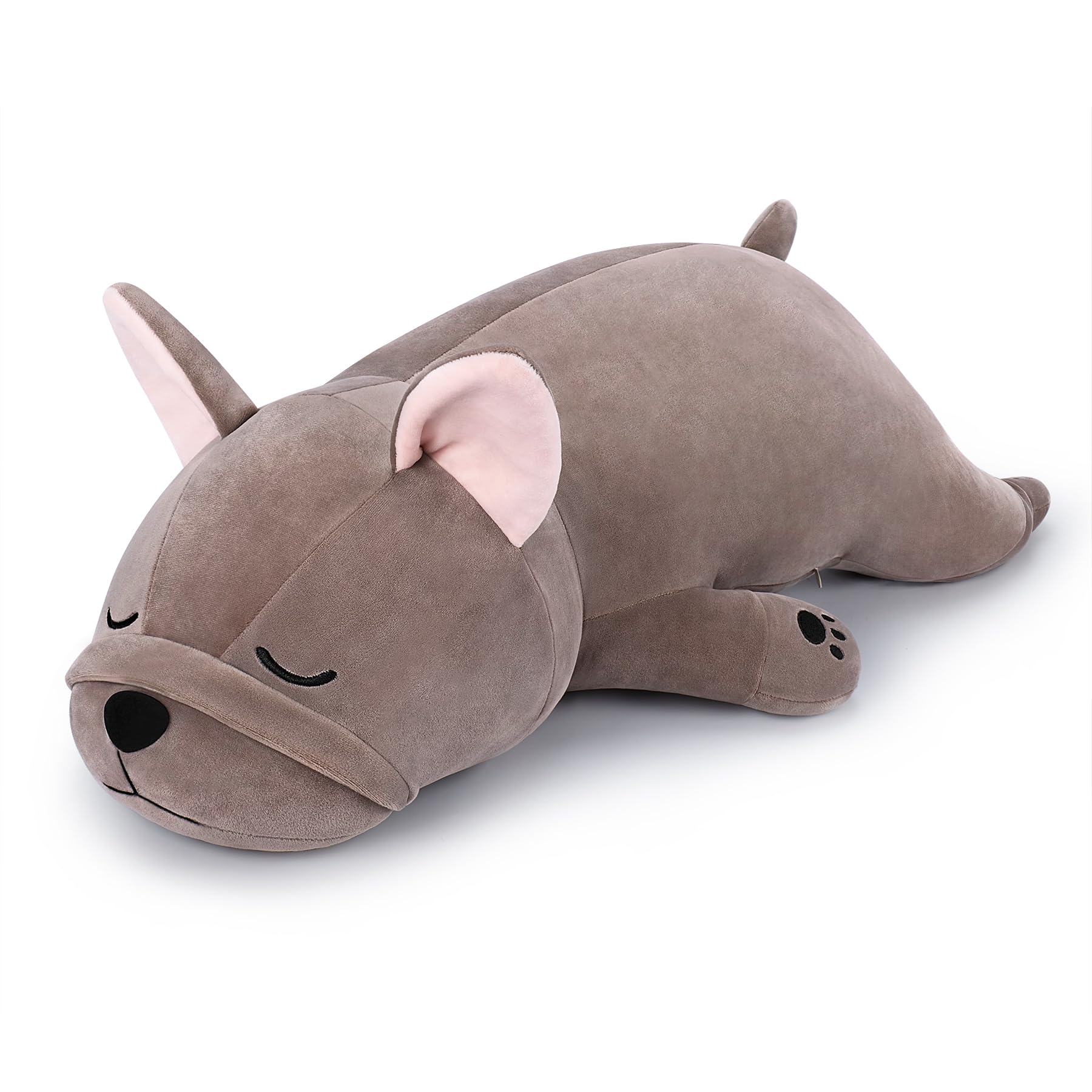 Auspicious beginning 19  Large French Bulldog Plush Stuffed Animal- French Bulldog Dog Plush Pillow Plushies, Big Sleeping Body