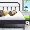 ONENICE 6 Inch Twin Mattress for Kids Adults Single Bed, Breathable Gel-Memory Foam Plus Pillowtop Mattress in a Box for Pressur