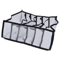 Underwear Divider, Breathable Drawer Organizer For Bras For Socks For Panties(6 Cells)