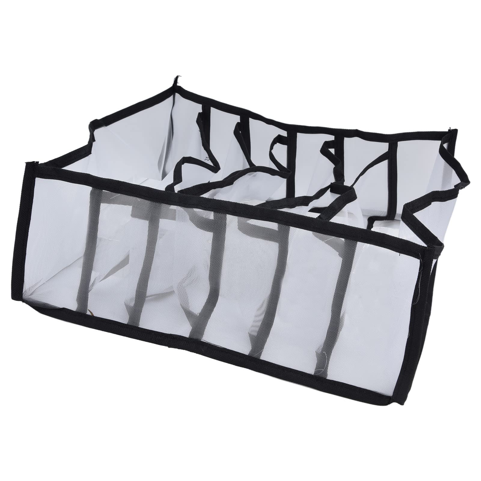 Underwear Divider, Breathable Drawer Organizer For Bras For Socks For Panties(6 Cells)