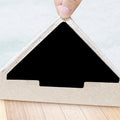 Rug Tape, 10 Pcs Double Sided Non Slip Reusable Rug Stopper, Washable Rug Pad Grippers for Hardwood Floors, Tile Floors, Carpets