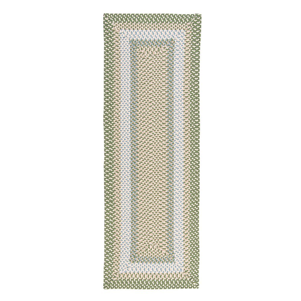 Colonial Mills Mg19 Montego Area Rug, 2X8-Feet, Lily Pad Green