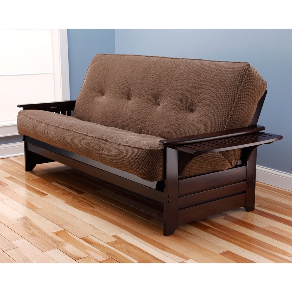 Kodiak Furniture Phoenix Full-Size Traditional Hardwood Frame In Espresso/Brown