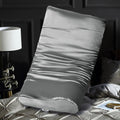 Satin Pillowcase For Contour Memory Foam Pillows, 20' X 12.6' X 4.1'/3.2' Cervical Pillow Case, Soft Pillow Cover For Sleepi