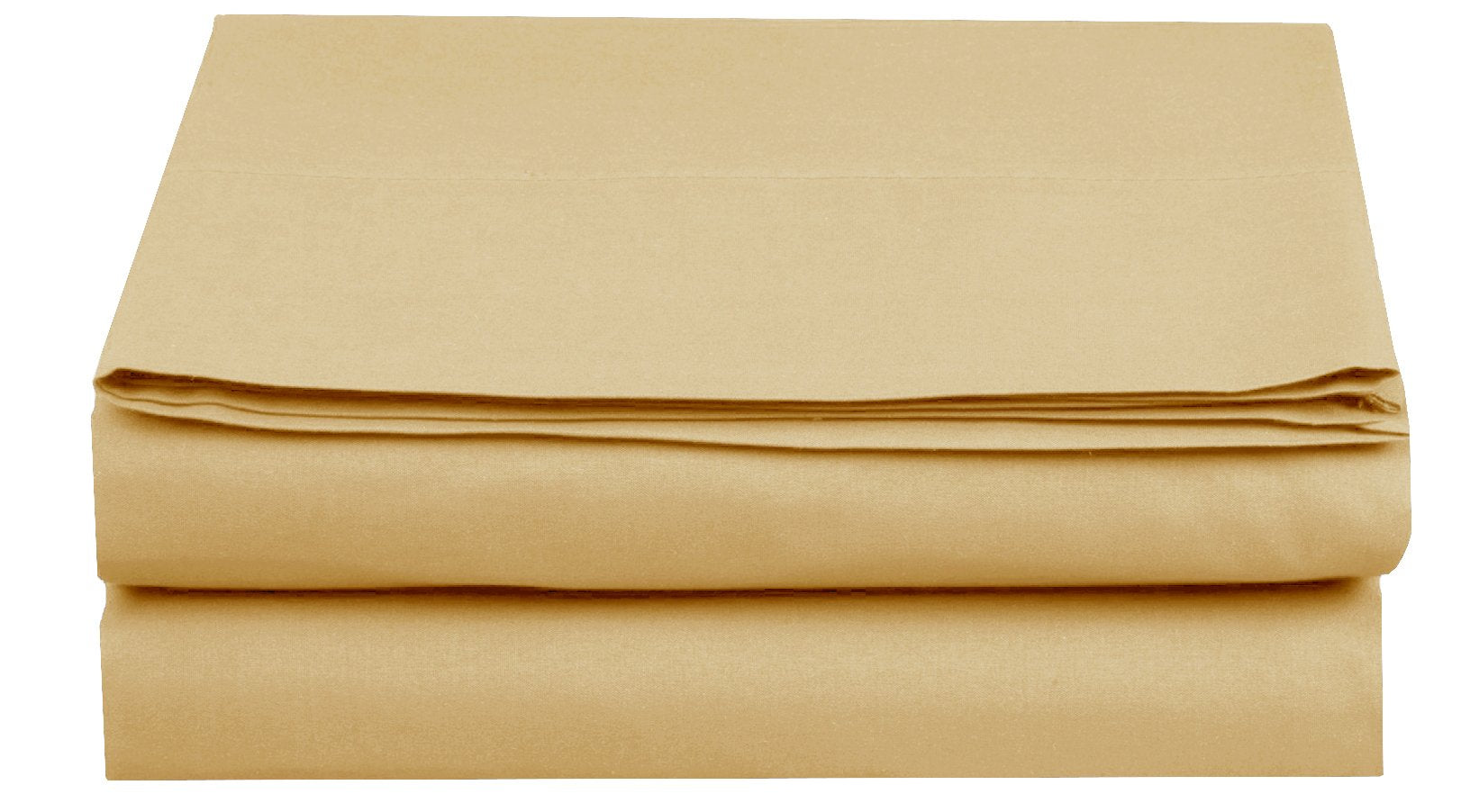 Luxury Fitted Sheet On Amazon Elegant Comfort Wrinkle-Free 1500 Thread Count Egyptian Quality 1-Piece Fitted Sheet, California King Size, Gold