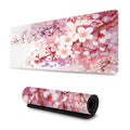 Rose Gold Glitter Black Gaming Mouse Pad Large Xl Long Extended Pads Big Mousepad Keyboard Mouse Mat Desk Pad Home Office Decor