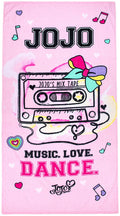Jay Franco Nickelodeon JoJo Siwa Peace Love Dance Kids Large Bath/Pool/Beach Towel -Super Soft & Absorbent Fade Resistant Cotton