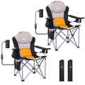 Nice C Heated Camping Chair with Battery, Outdoor Heated Chair, Heated Camping Chairs for Adults, Folding Chair, Beach Chair, He