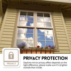 Kespen Window Privacy Film One Way Daytime Privacy Static Cling Sun Blocking Anti Uv Reflective Window Tint For Home And Office,