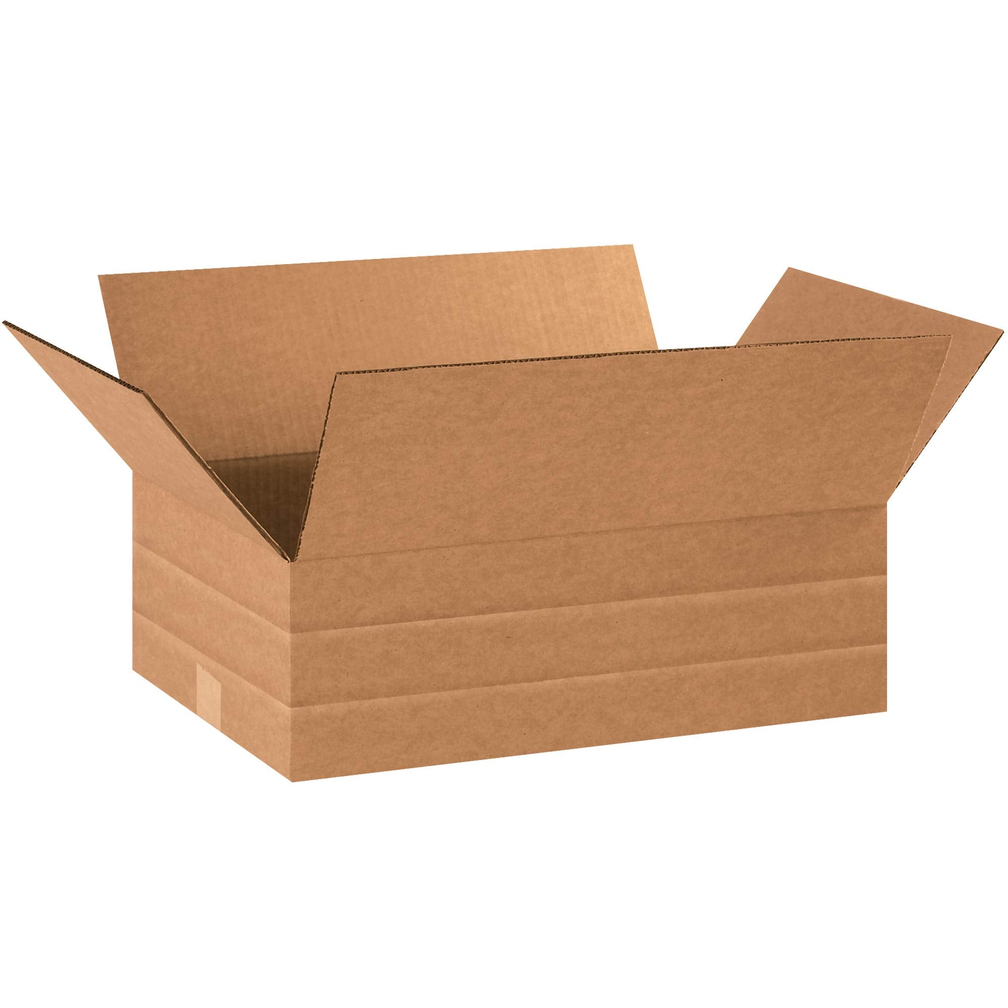 Aviditi Shipping Boxes Multi-Depth 18'L X 12'W X 6'H, 25-Pack | Corrugated Cardboard Box For Packing, Moving And Storage