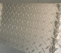 Roll Of Diamond Plate Classic Sign Vinyl, With Self-Adhesive (Silver, 24 Inch X 30 Ft)