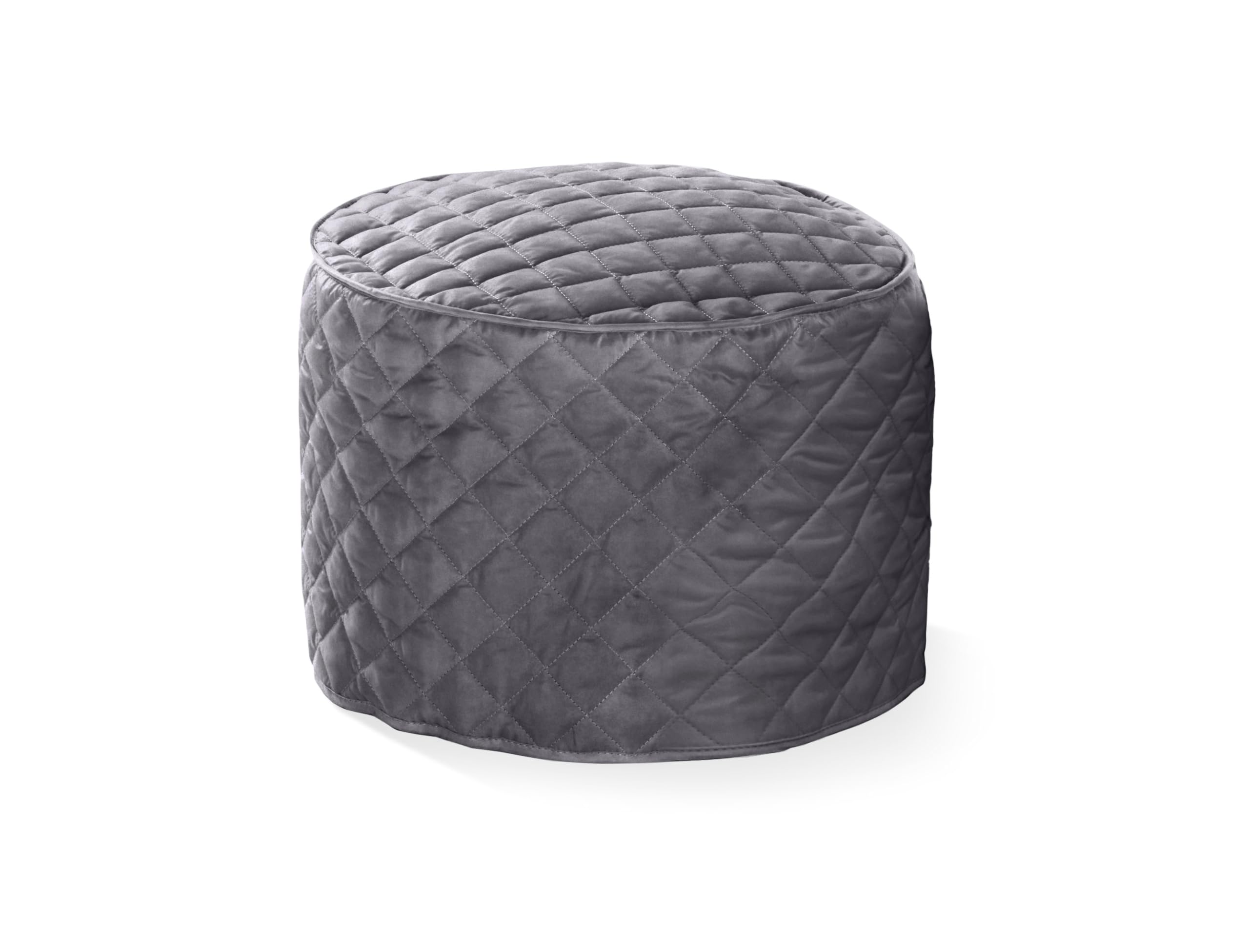 Covermates Keepsakes - Round Appliance Cover - Dust Protection - Stain Resistant - Washable - Appliance Cover, Slate