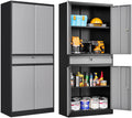 Metal Garage Storage Cabinet with Doors and Shelves,Metal Storage Cabinet with Lock and Drawer,Metal Cabinet with Locking Doors,