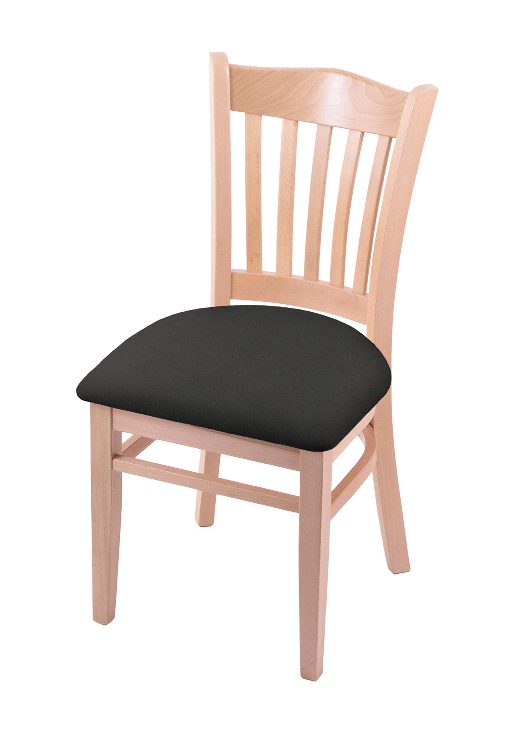 Holland Bar Stool Co. 3120 18 Chair with Natural Finish and Canter Iron Seat
