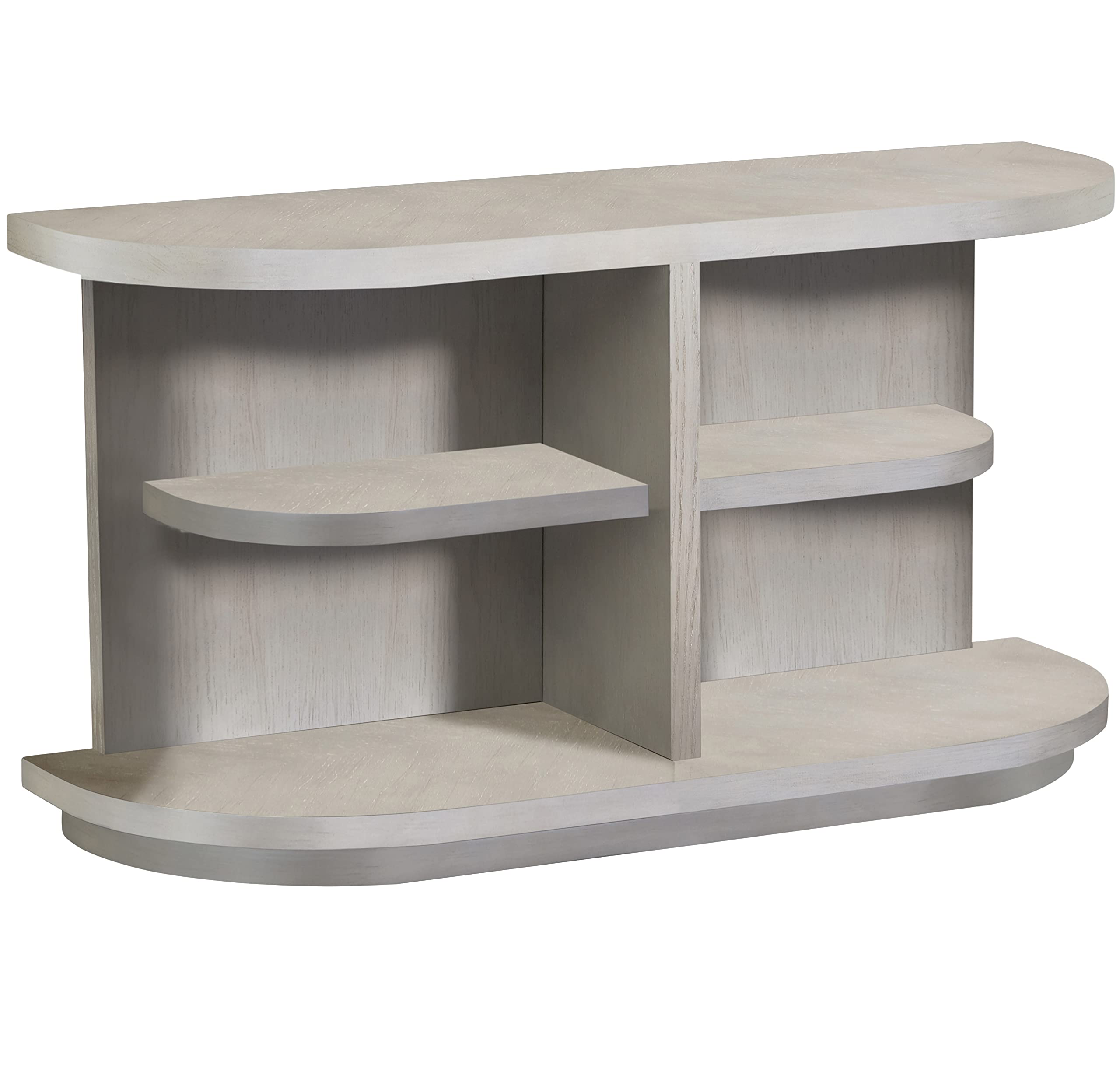 Progressive Furniture Augustine Ii Sofa Console Table, Pearlized Gray