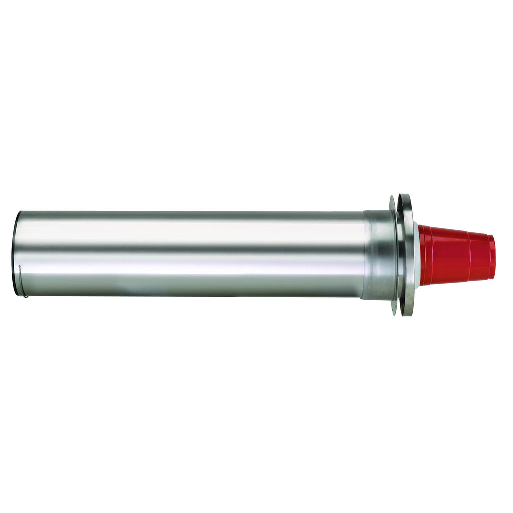 Dispense-Rite Bfl-2 In-Counter Cup Dispenser, Fits 8 Oz. To 24 Oz. Cups, Stainless Steel, 2 Spring, 22'' Length, One Size Fits A
