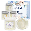 BlissfulOasis Scented Candles, Long-Lasting Candles for Home Scented, 5 Pack Scented Candles, Candles for Women, Natural & Safe 