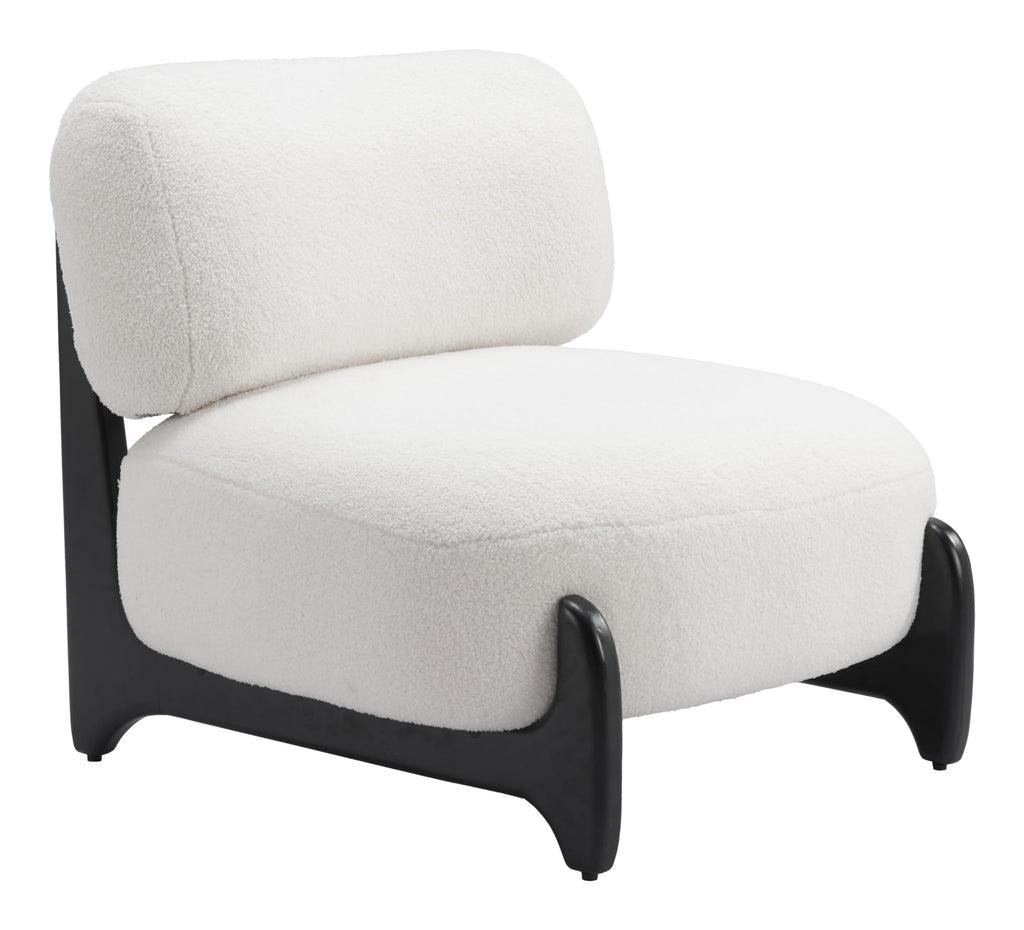 Zuo Bombo Accent Chair White