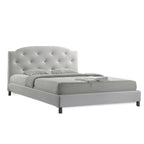 Baxton Studio BBT6440-Full-White Platform, Full, White