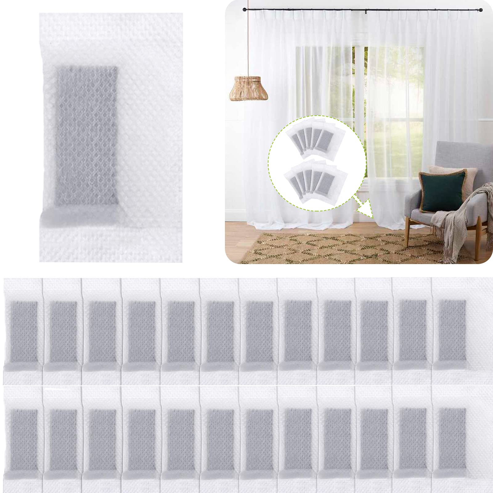 Boetoadg 25 Curtain Weights, Bottom Curtains Lead To Weight, Cloth Curtain Weights For Home Curtains And Tablecloths Shower Curt