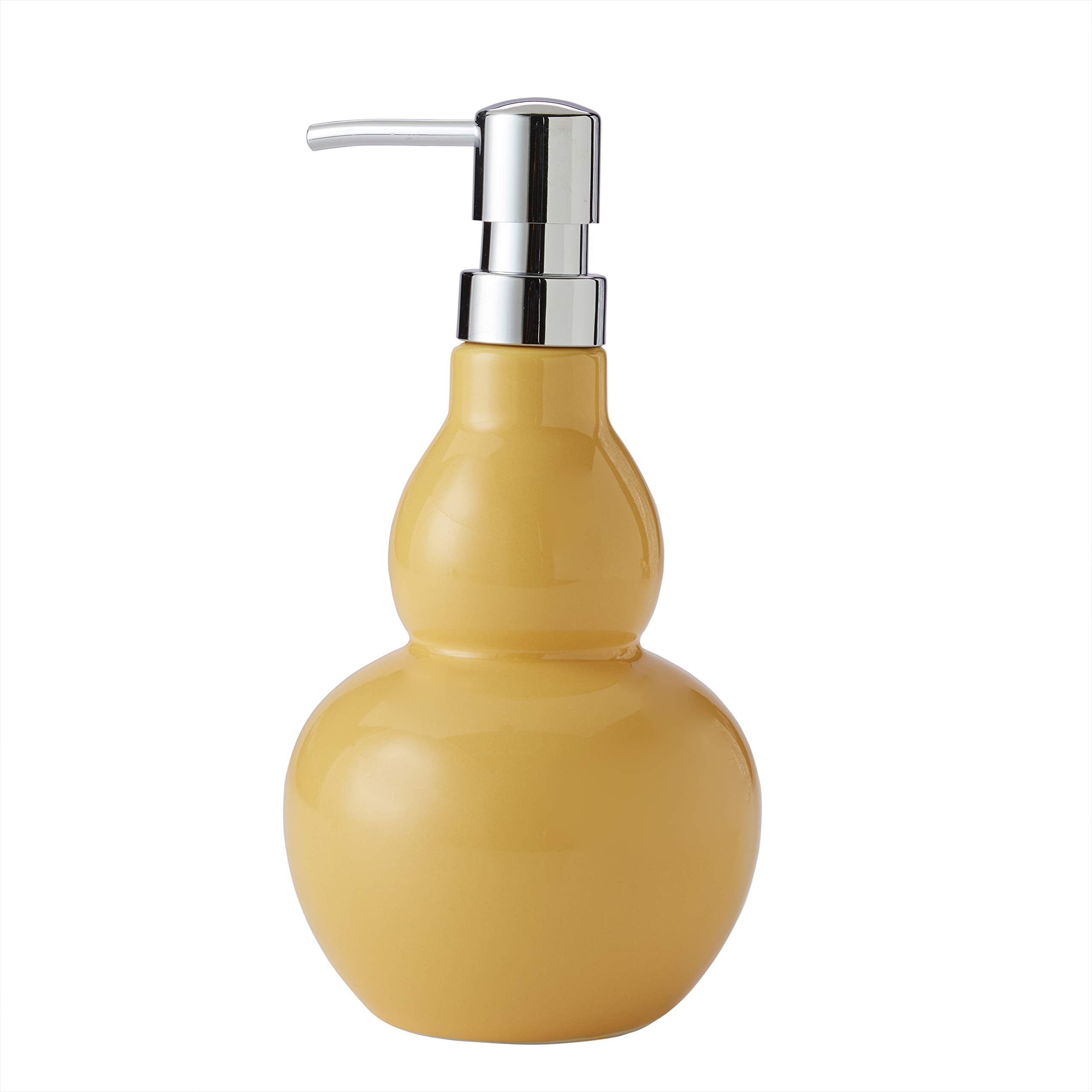 SKL Home Classic Totem Lotion/Soap Dispenser, Yellow