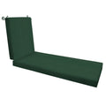 Honeycomb Essentials Outdoor Chaise Cushion, 21' X 70', Hampton Texture Hunter Patio Chair Cushion