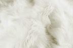 HomeRoots Decor 24'x 72'x 1.5' Acrylic Plush Sheepskin Double, Area Rug - Off White