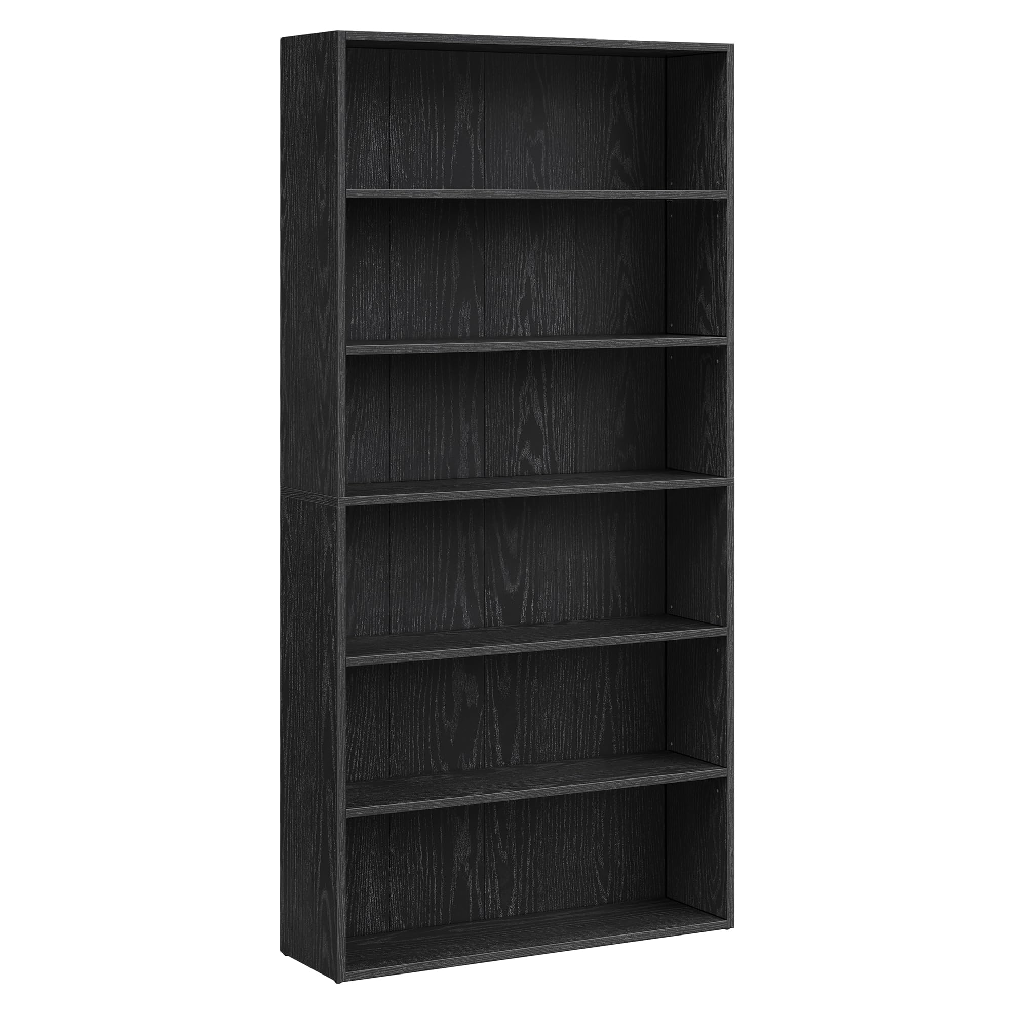VASAGLE Custos Collection - Bookshelf, 6-Tier Bookcase, Book Shelf, Open Storage Shelf, 9.4 x 31.5 x 63.3 Inches, for Living Roo